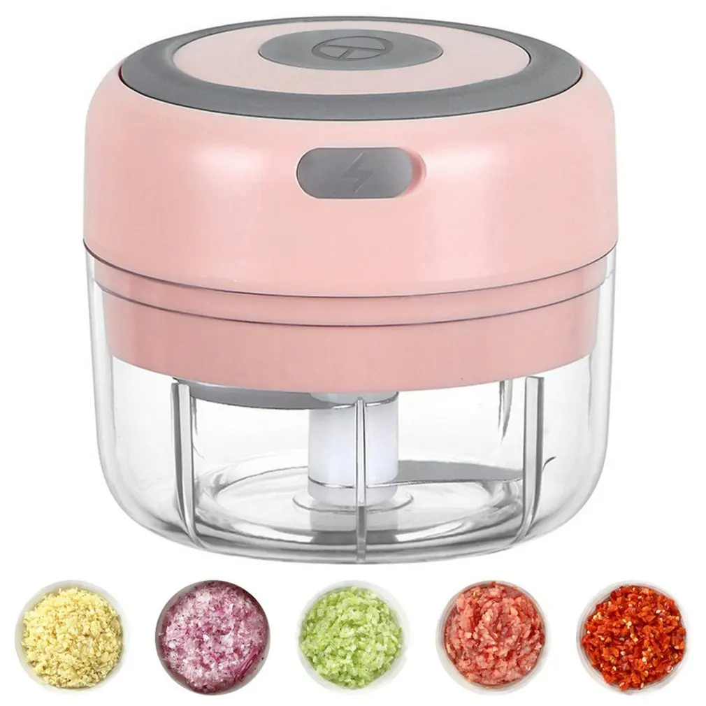 

Garlic Grinder Mini USB Electric Garlic Masher Wireless Garlic Grinder Press Mincer Vegetable Chili Meat Grinder Food Chopper