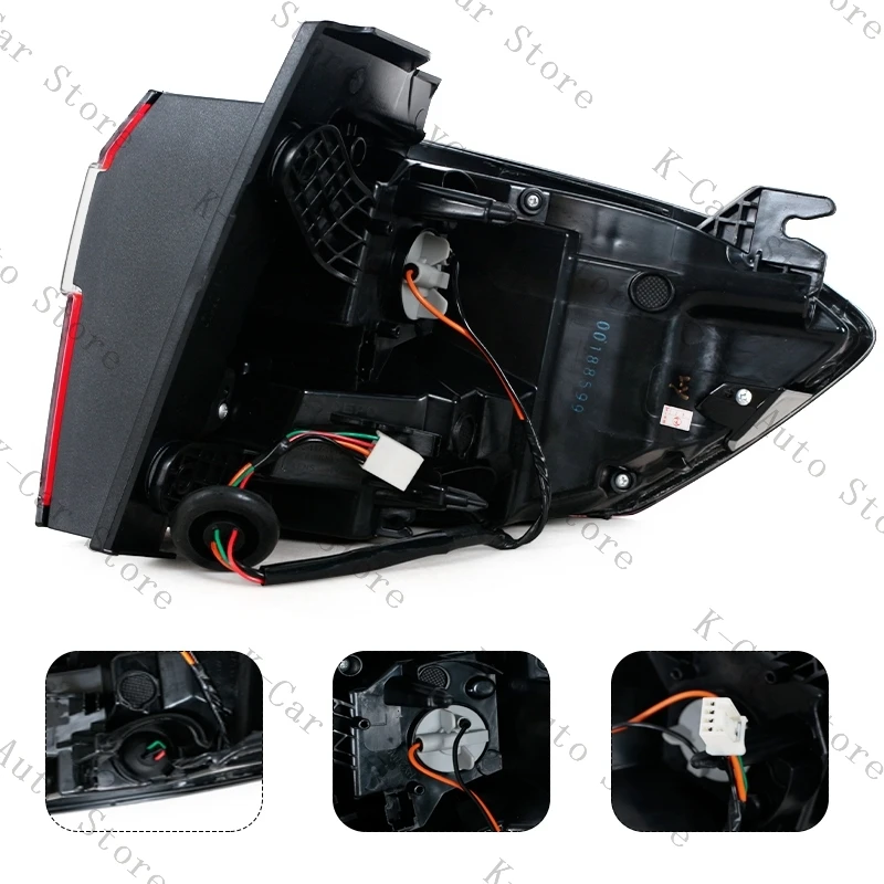 Внутренний внешний задний фонарь заднего бампера стоп-сигнал указатель поворота