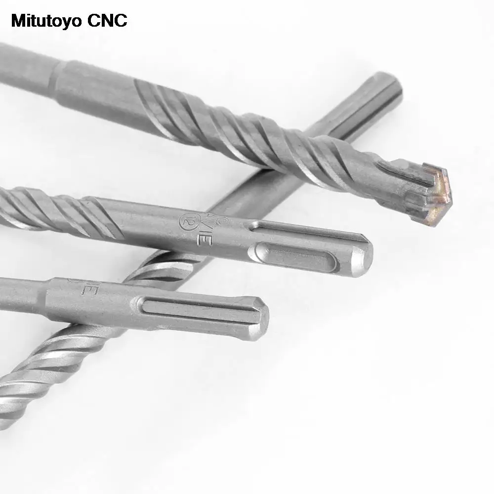 

1pc Driller Concrete SDS Plus Drill Bit Cross Tips 4 Cutters 110mm 160mm Wall Brick Block Electric Hammer Masonry Drilling Bits