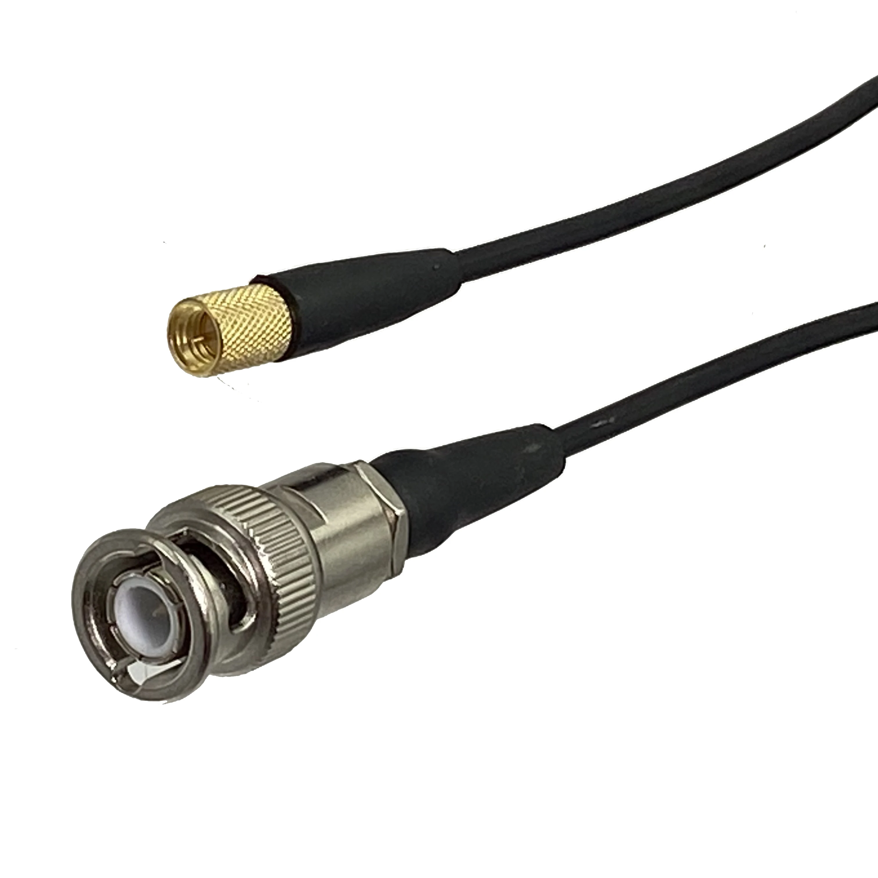 1Pcs RG174 L5 Microdot Male to BNC Clamp for Panametrics Krautkramer Ultrasonic Flaw Detector High Quanlity Cable 20&quot~10M - купить по