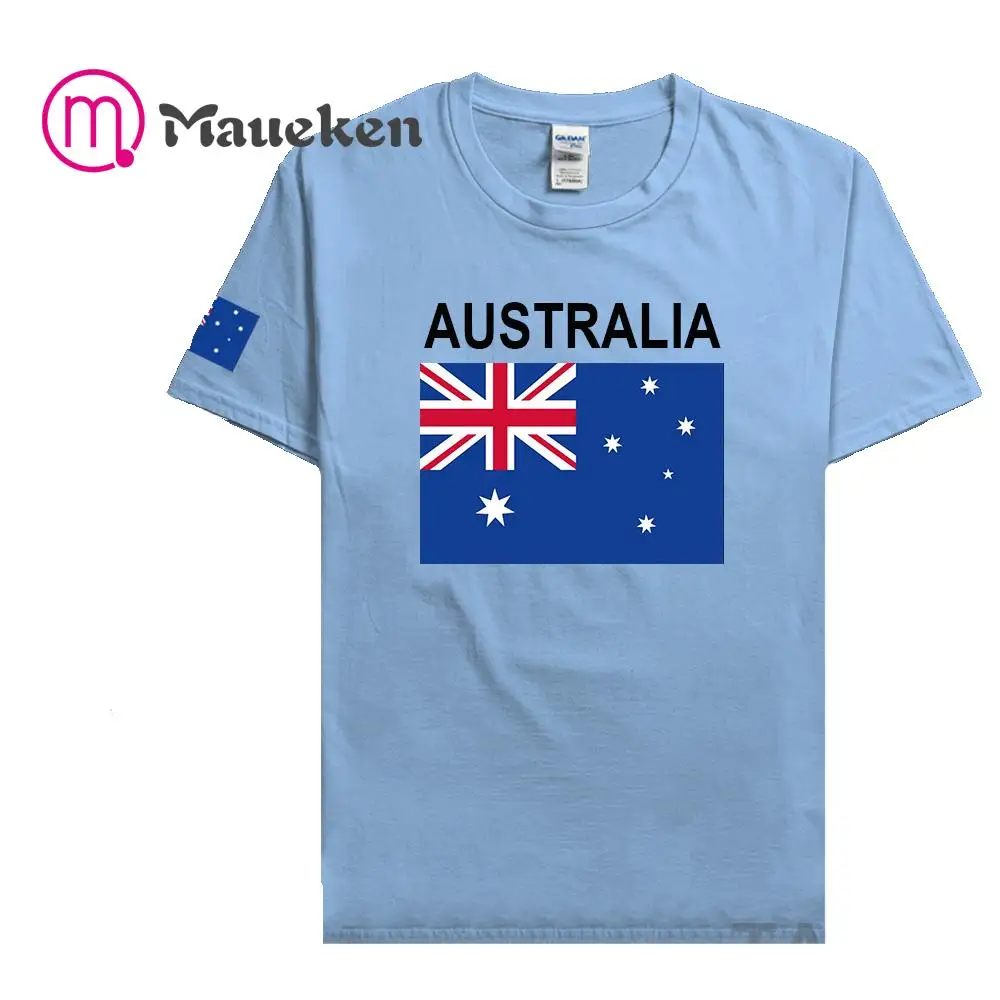 2022 австралийская футболка Мужская из хлопка в стиле австралийской Народной