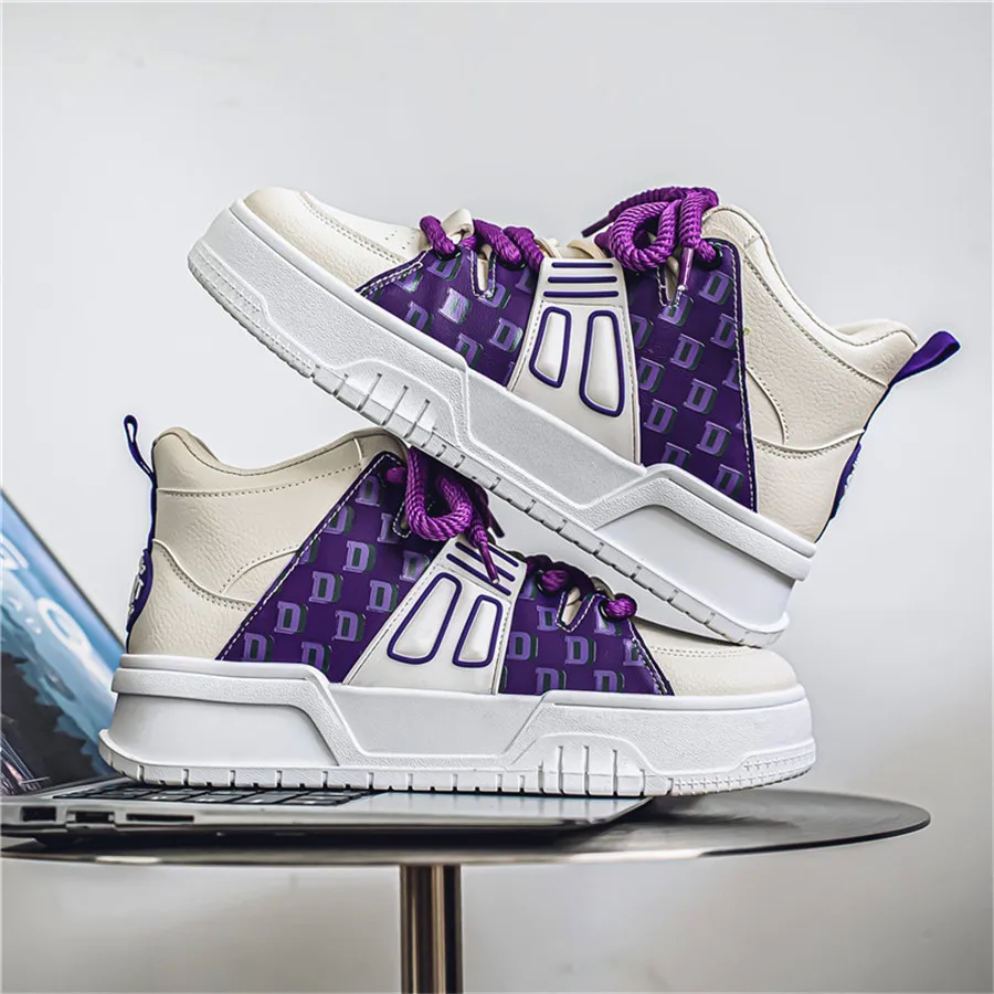 Мужские Кроссовки Для Скейтбординга В Британском Стиле Повседневные