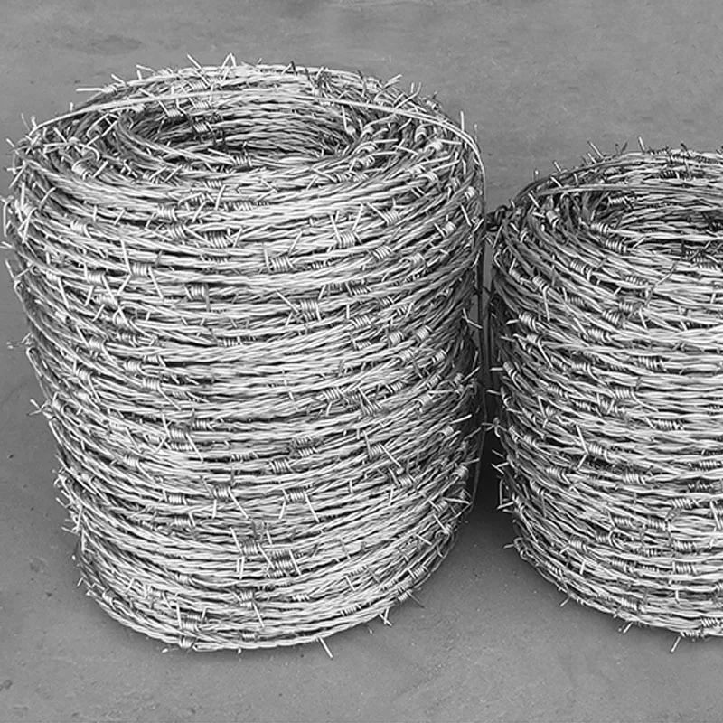 Лидер продаж 20/50 метров дешевая оцинкованная стальная колючая проволока