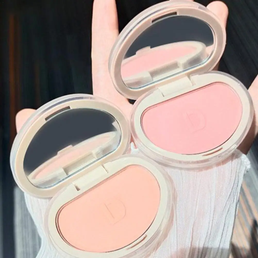 

Girls Blush Korean Peach Pink Cheek Tint Powder Whitening Long Lasting Blusher Nude Makeup Cosmetics For Women Q1R5