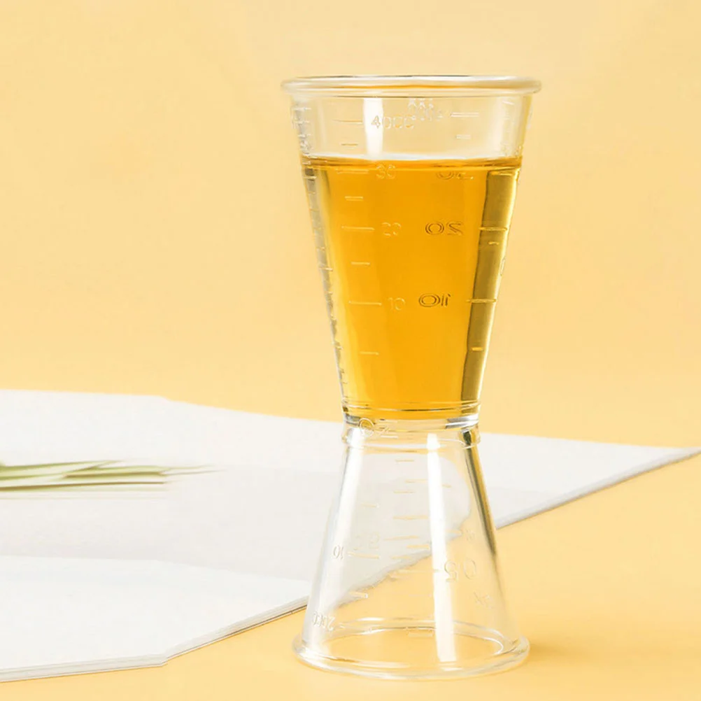 Мерный стакан для коктейлей пластиковый двусторонний мерный принадлежности