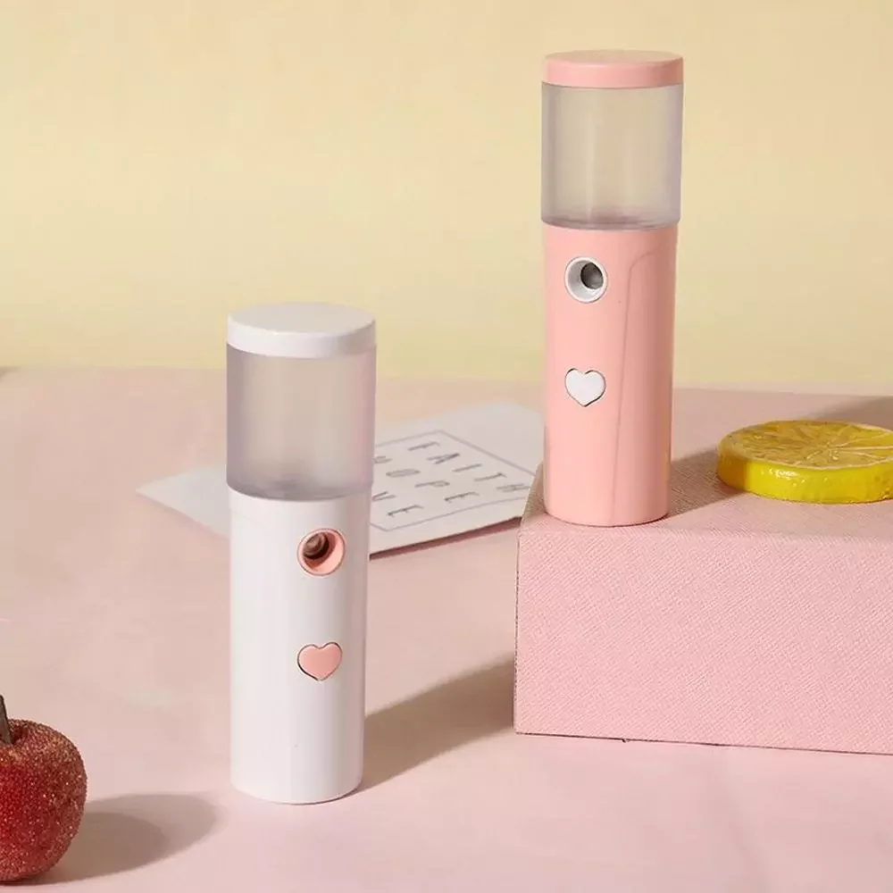 

Nano Mist Sprayer Facial Cooling Face Sprayer USB Chargeable Portable Humidifier Women Beauty Moisturizing Skin Care Tool