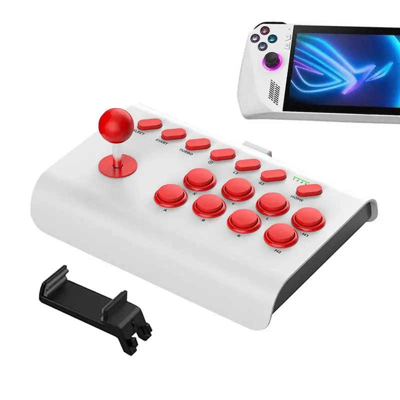 

Mini Arcade Fight Stick Universal Arcade Game Fighting Joystick With Turbo/Macro Functions Nostalgic Arcade Games Accessories