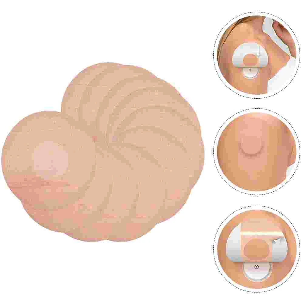 

10 шт. спортивные сенсорные пластыри, невидимая лента Precut Cgm, гибкие пластыри Cgm, спортивные наклейки