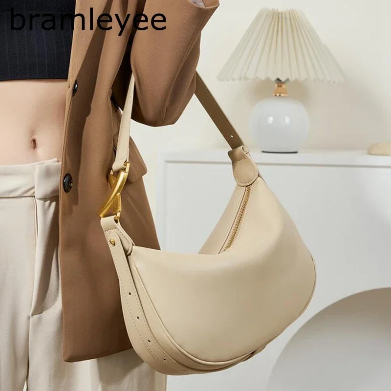 Женская Роскошная Сумка-почтальонка из мягкой кожи