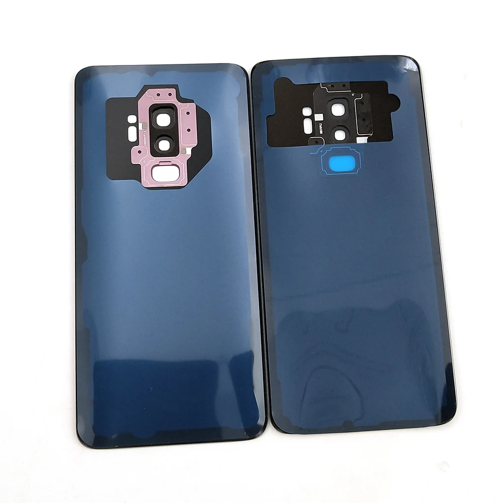 Для SAMSUNG Galaxy S9 G960 SM-G960F + Plus G965 SM-G965F стеклянная задняя крышка батарейного отсека