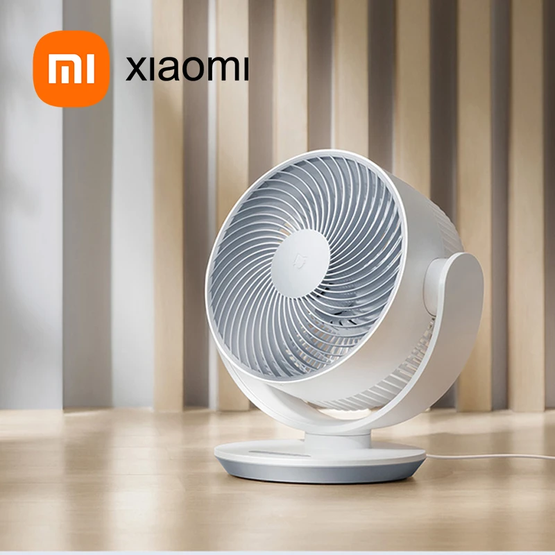 

Портативный циркуляционный вентилятор XIAOMI, вращающийся на 120 °, с голосовым управлением и управлением через приложение, имитирует естестве...