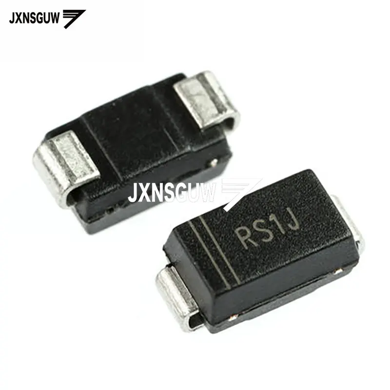 100PCS RS1J Быстродействующий диод выпрямительный одностороннего действия. Одна точка распределения компонентов BOM интегральной схемы IC конденсатор электронных компонентов.
