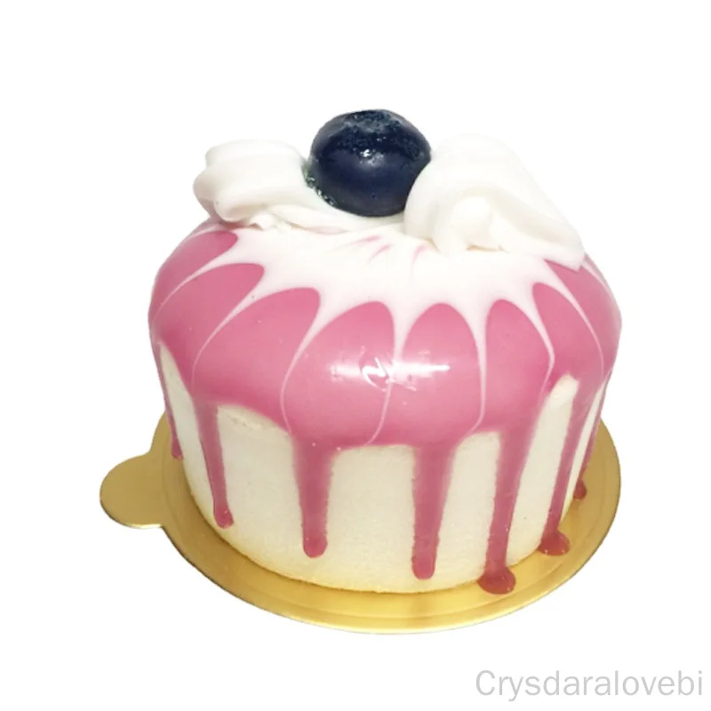 1pc Simulation Fruit Nut Cake New Model Fake Food Toy Birthday Party Decoration Diy Bakery Promotional Shooting Props - купить по