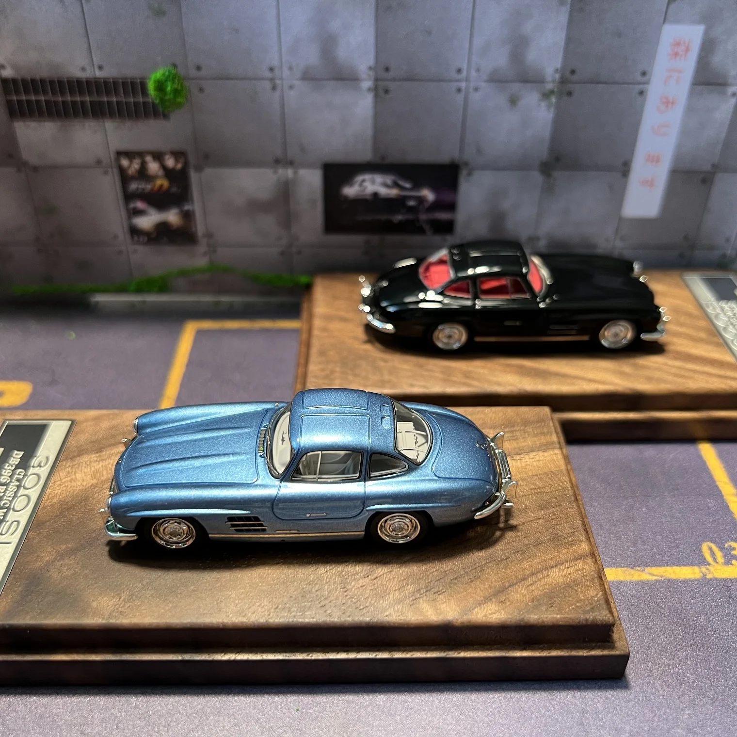 

MY64 1/64 300SL W198 полимерная модель автомобиля