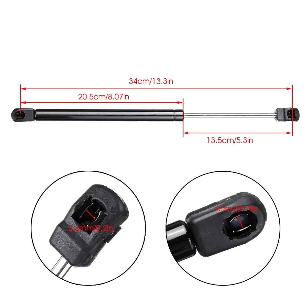 2 шт./компл. передний капот газовые стойки подъемные опоры пружинный амортизатор