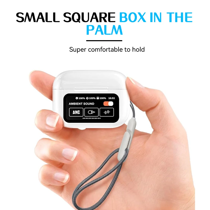 Bluetooth наушники с сенсорным экраном