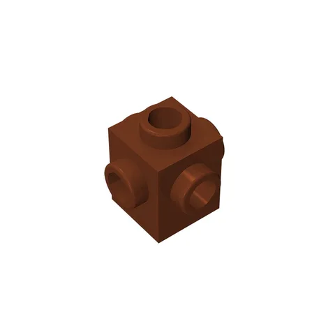 Gobricks пластиковые строительные блоки 1x1 W. 4 ручки для Lego 4733 18+