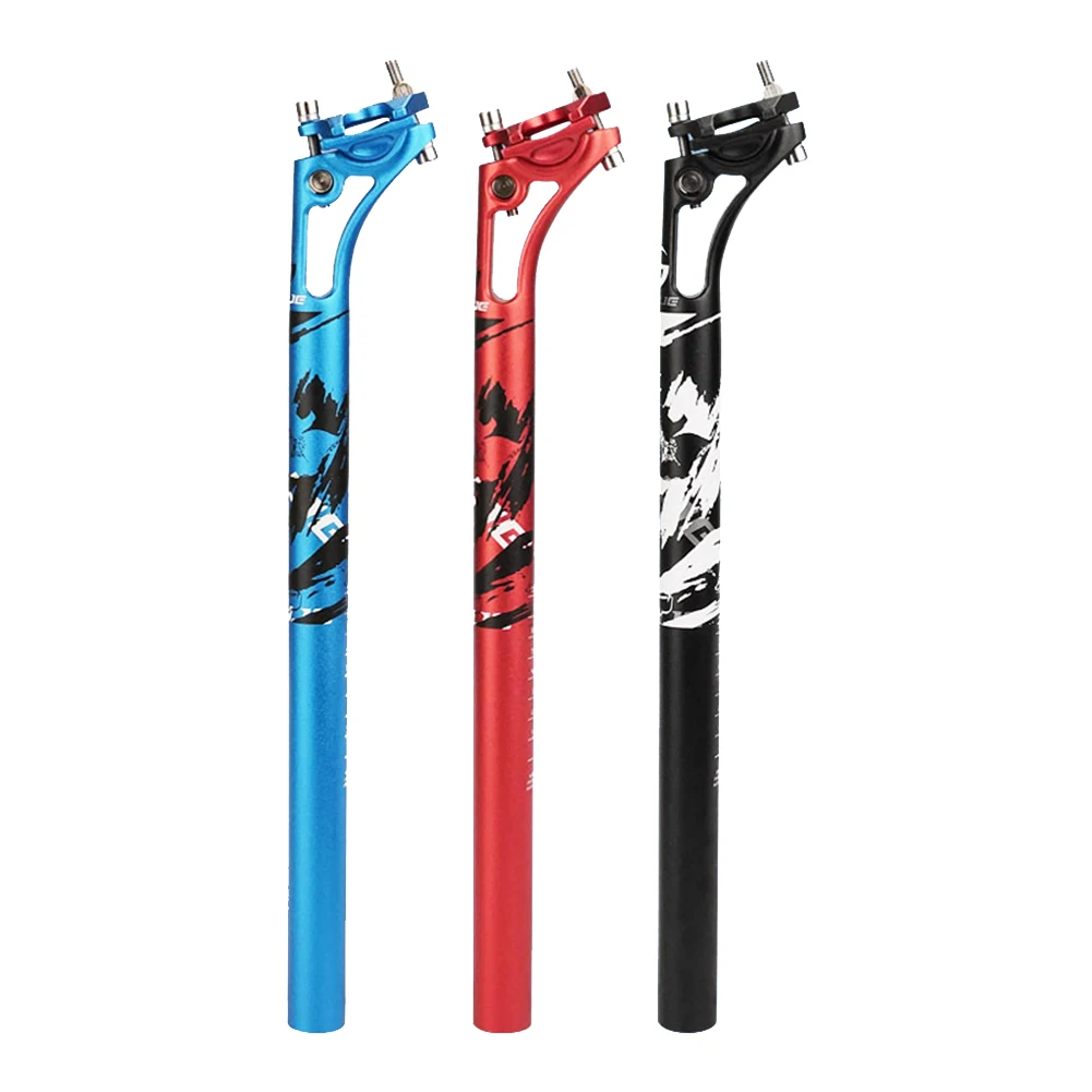 

Bicycle Seatpost Alumium Seat Post MTB Road Bike Seatpost 27.2/30.9/31.6 X 400mm With Adjustable Head Matte Surface Components
