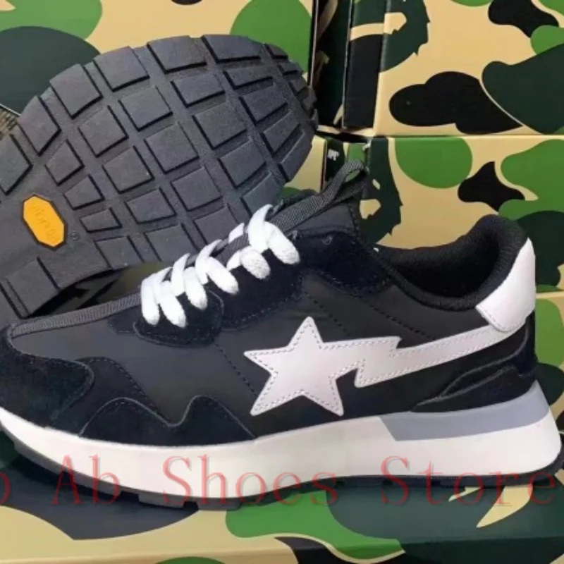 A Bathing Ape Sport STA Sneakers Skateboarding Shoes  Running Shoes Men Air Max Shoes 40-45