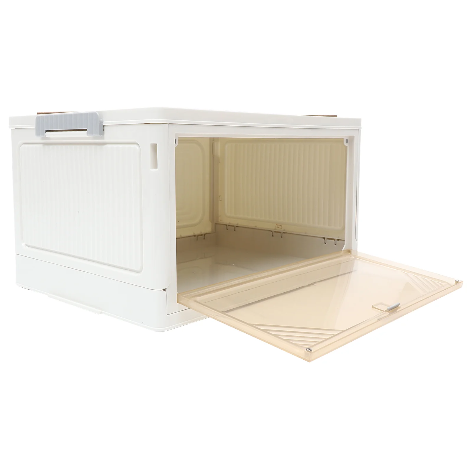 

Closet Organizer Storage Bin Camping Hot Plastic Containers Lids Pants Folding