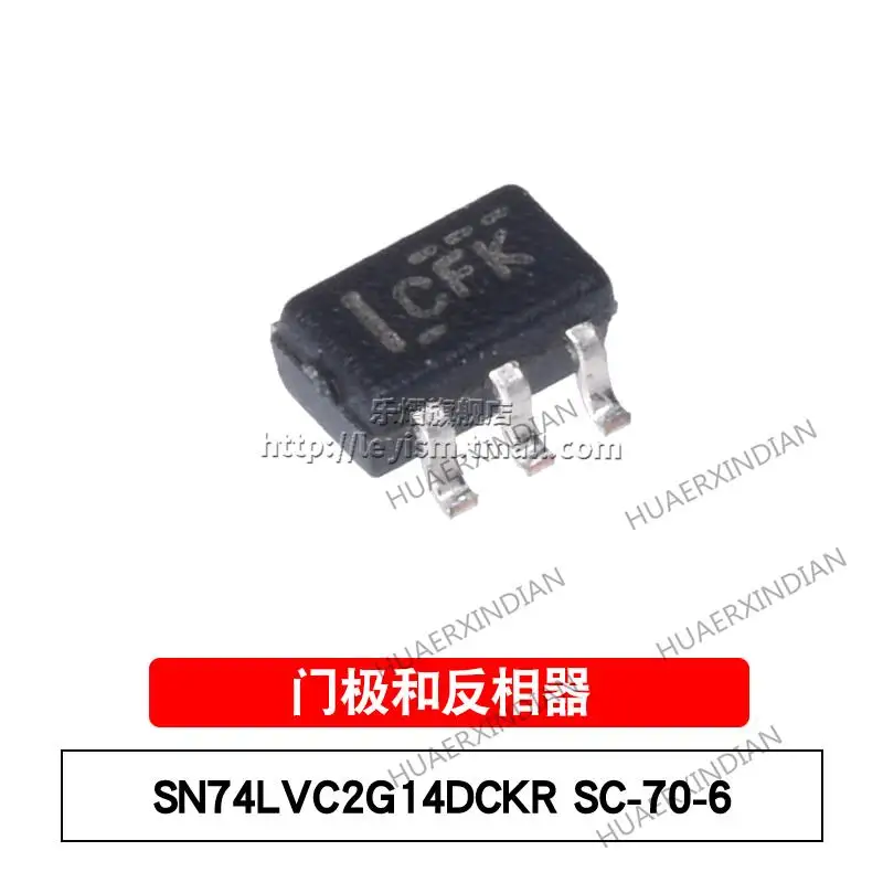 

10PCS New and Original SN74LVC2G14DCKR SC70-6 CF