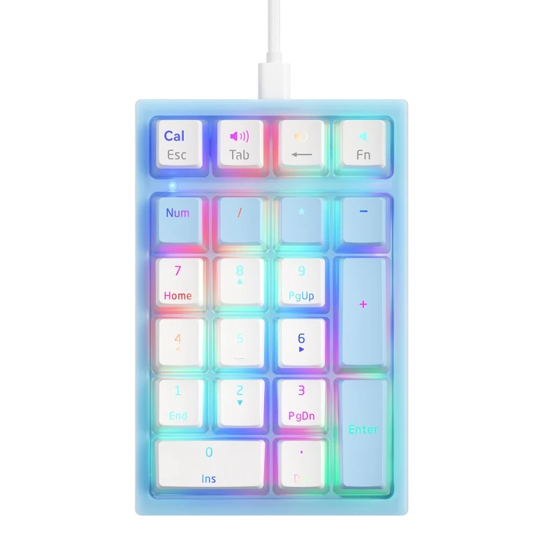 

Подсветка с подсветкой Mini USB, 21 клавиша