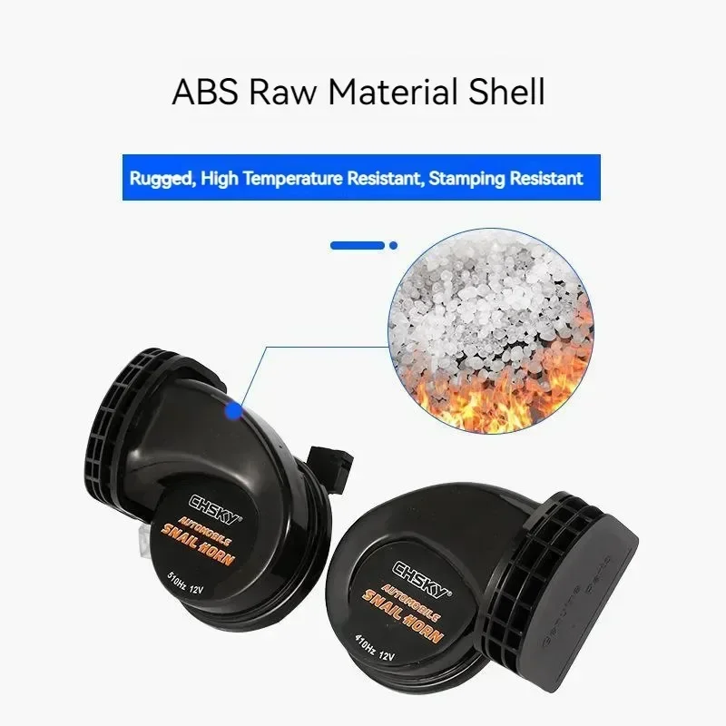 Автомобильный звуковой сигнал со спиралью для Toyota Lexus Subaru 12 В 410 Гц dB