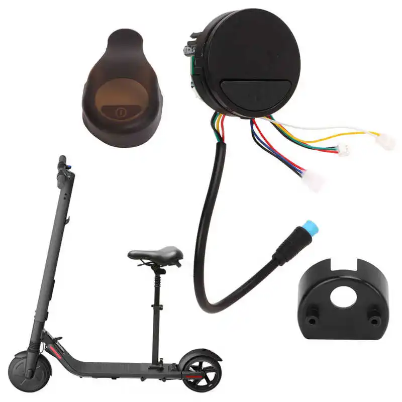

Electric Scooter Bluetooth Board Scooter Circuit Dash Board with Shell Waterproof Silicone Cover Plug for ES1 ES2 ES3 ES4