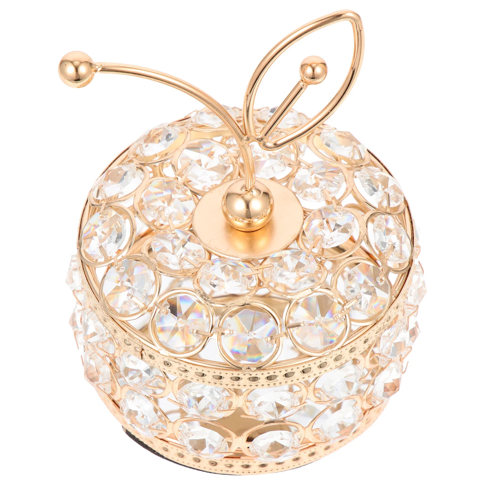 Box Jewelry Crystal Storage Case Organizer Necklace Trinket Holder Keepsake Mirrored Treasure Ring Earrings Earring Bracelet