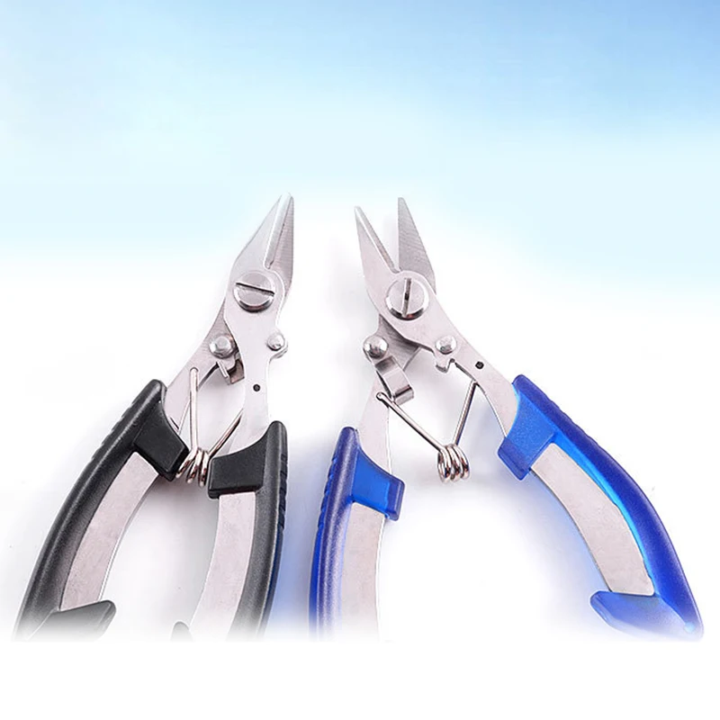 

Stainless Steel Non-slip Crimping Pliers Slicer Scissor Fishing Tool Fishing Pliers Fishing Braided Line Cutters Fishing Tackle