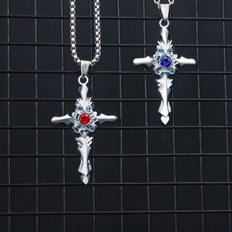 Женское колье с подвеской из сериала вампир для мужчин и женщин, украшение с фото, в форме вечеринки на Рождество