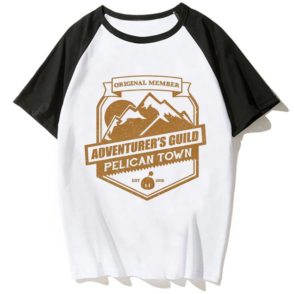 Футболка Stardew Valley Женская летняя рубашка в стиле Харадзюку y2k одежда