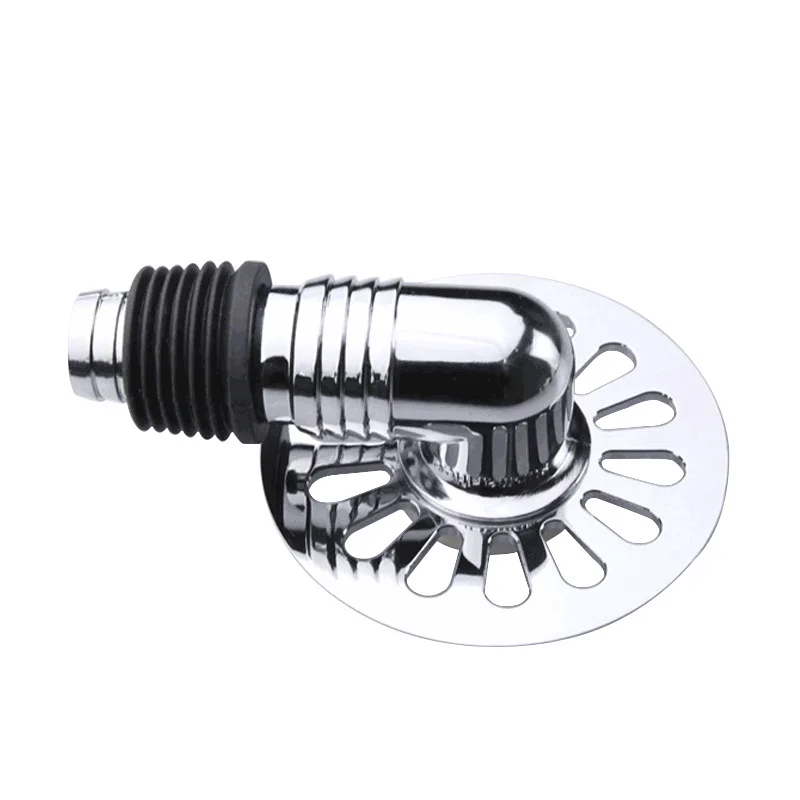 

1pc Washing Machine Floor Drain Joint Universal Elbow Pipe Connector Deodorant Floor Drain Strainer Grate Household Washing Tool