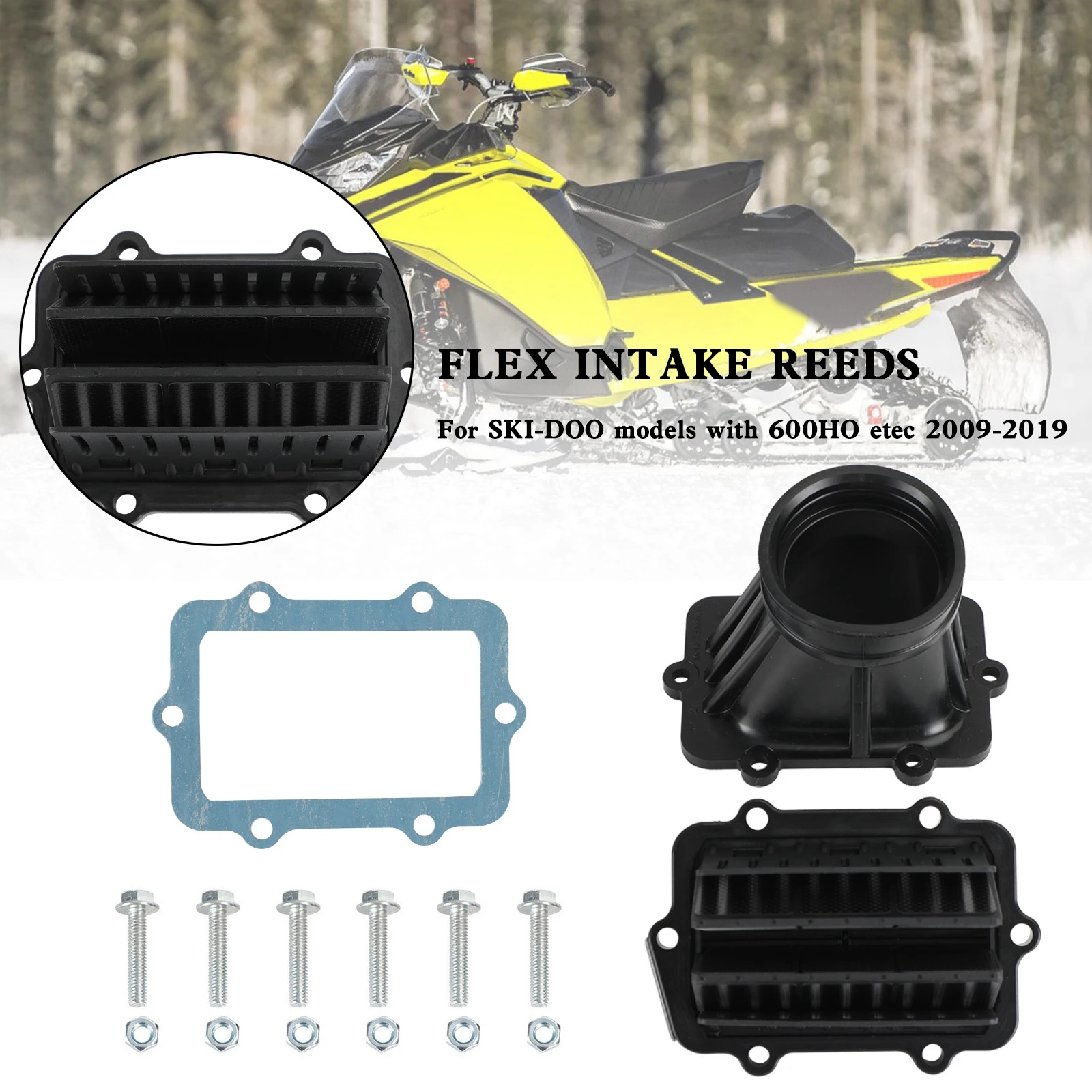

Набор адаптеров Artudatech V3127R-873A-2 Reed Valve для Ski-Doo GSX 600 E-TEC HO SDI