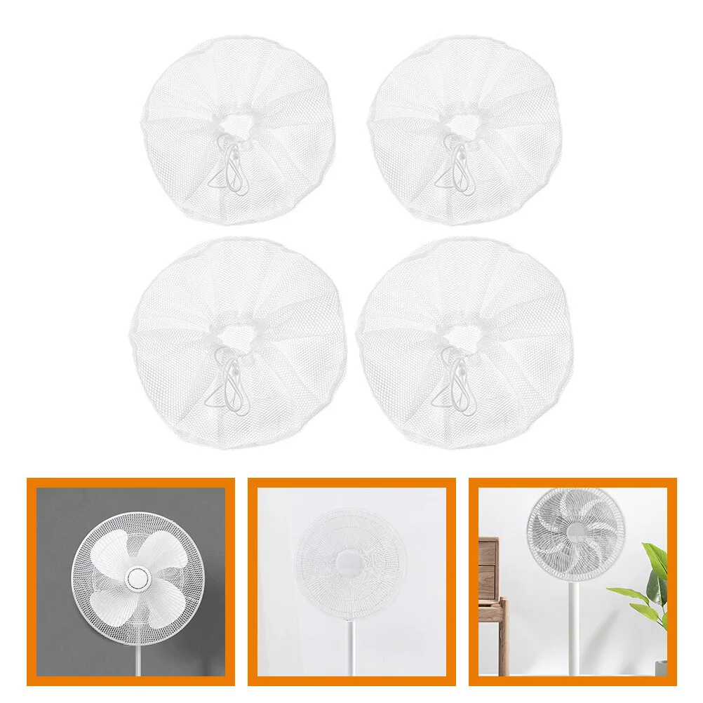 

Air Conditioning Cover Useful Fan Safety Net Household Mesh Design Protective Grip-proof