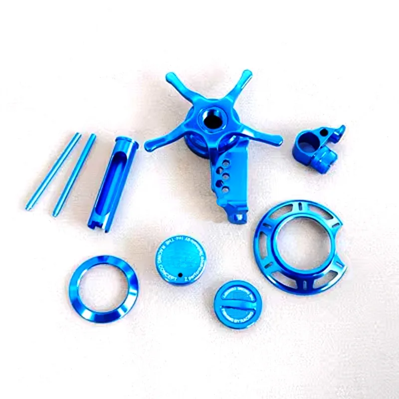 FOR ABU 3.5 Generations Baitcast Reel Complete Set Appearance Modifiable Parts Five Stars Big Mouth Wire Gauge Accessories
