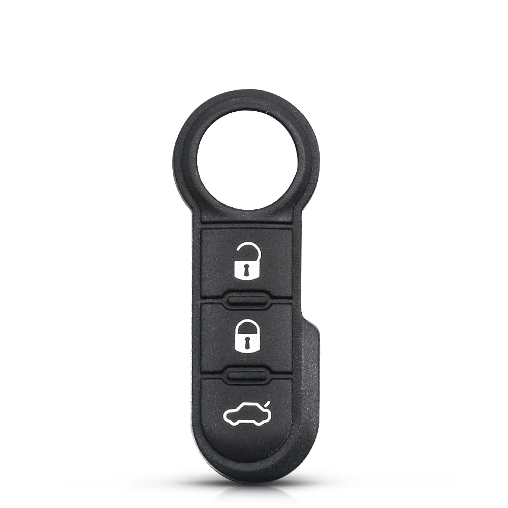 

Брелок KEYYOU для автомобильных ключей, 3 кнопки, для Fiat 500