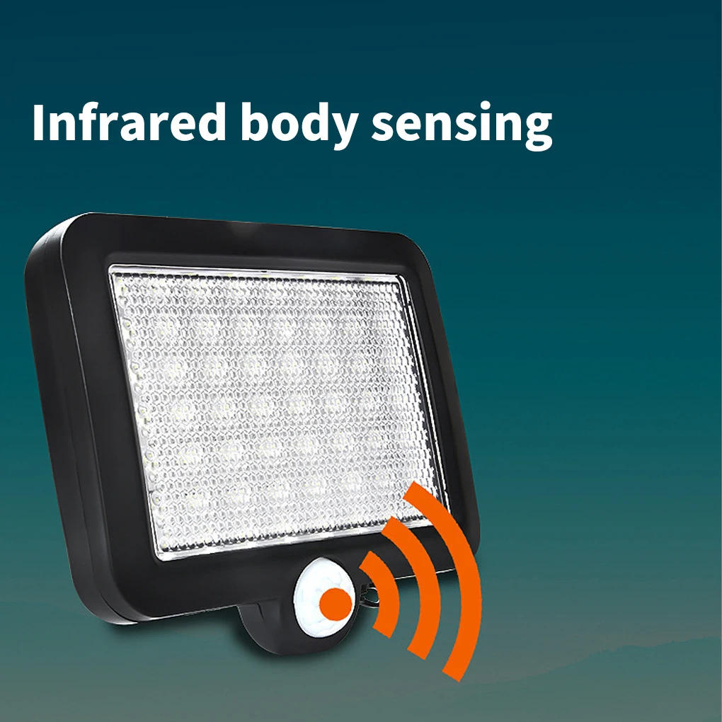 

56Led Солнечная лампа чувствительные регулируемые многоцелевые солнечные светильники