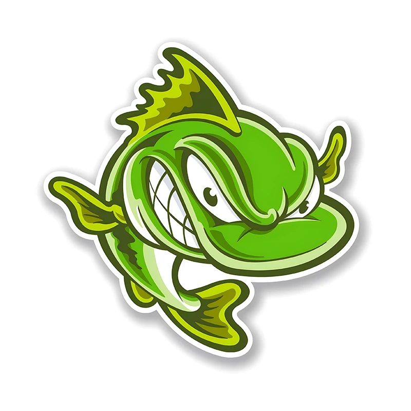 Наклейки на автомобиль с рыбками cs12340 # устойчивые к атмосферным воздействиям