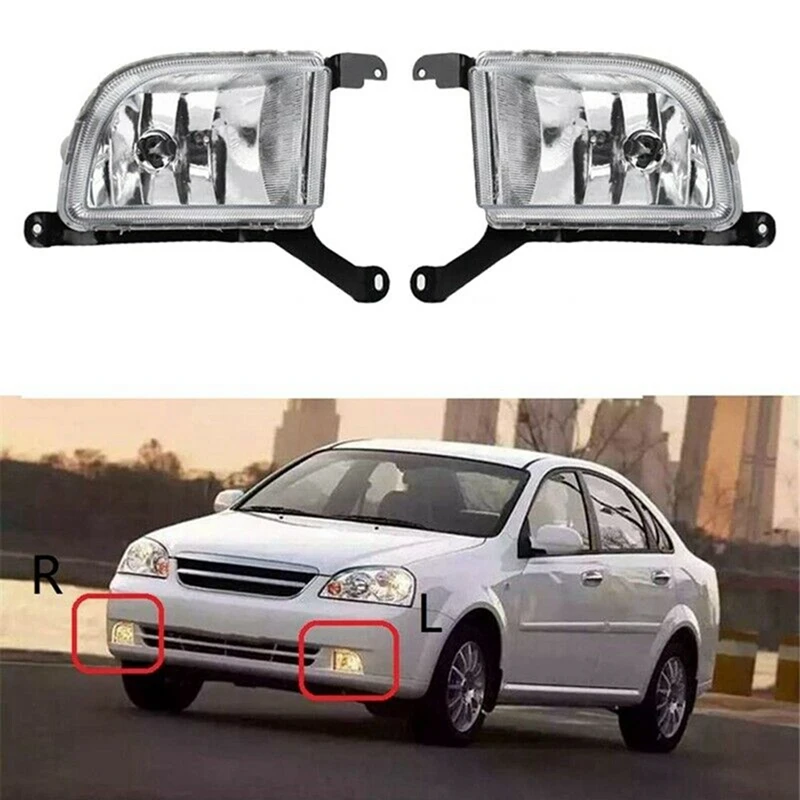 

1 Pair Fog Lights Driving Lamps with Lamp Bulb for Daewoo for Chevrolet Lacetti/Optra 4DR for Buick Hrv 2003-2007