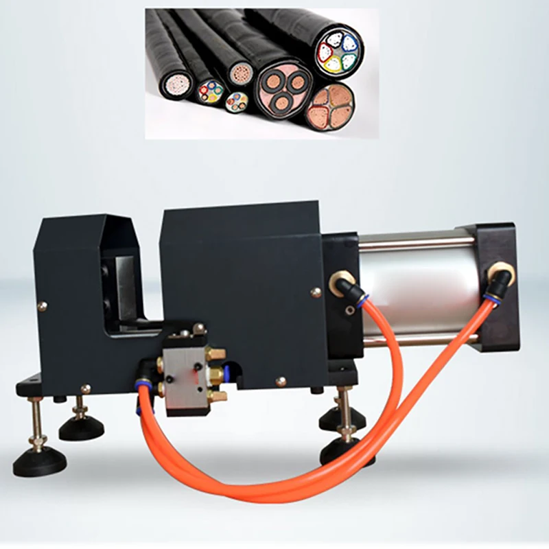 1-60 2 Станок для резки кабеля Небольшой пневматический станок жгутов проводов