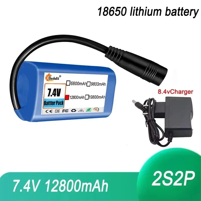 Аккумулятор 7 4 В 2S2P 12800 мАч для V020 V900 2011-5 V007 C18 H18 V18 D18B FX88