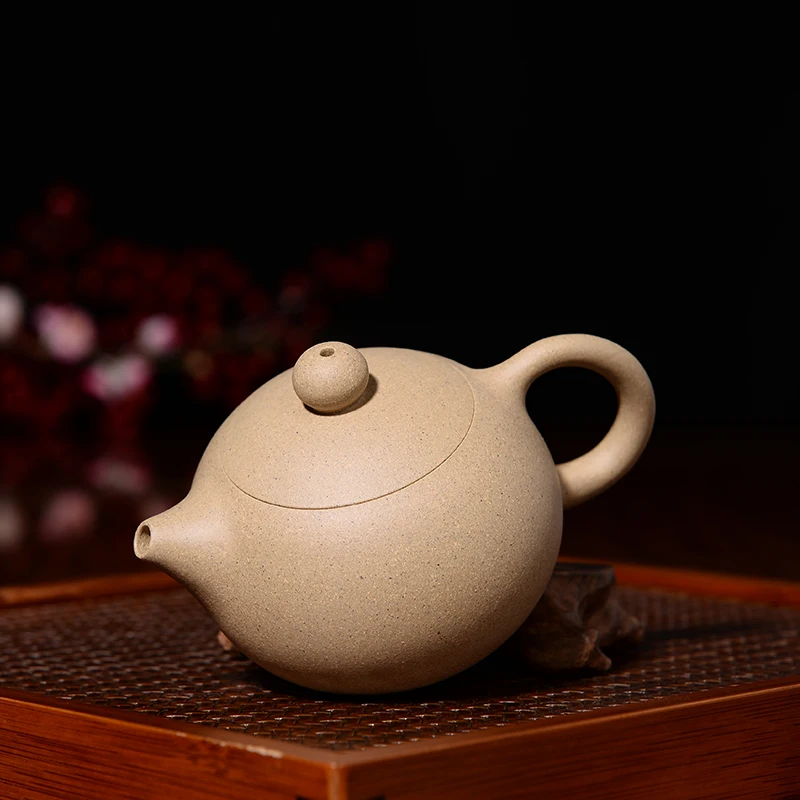 

Handmade Beauty Kettle Chinese Tea Ceremony Yixing Classic Xishi Tea Pots Purple Clay Teapot Home Teaware Customized Gifts 100ml
