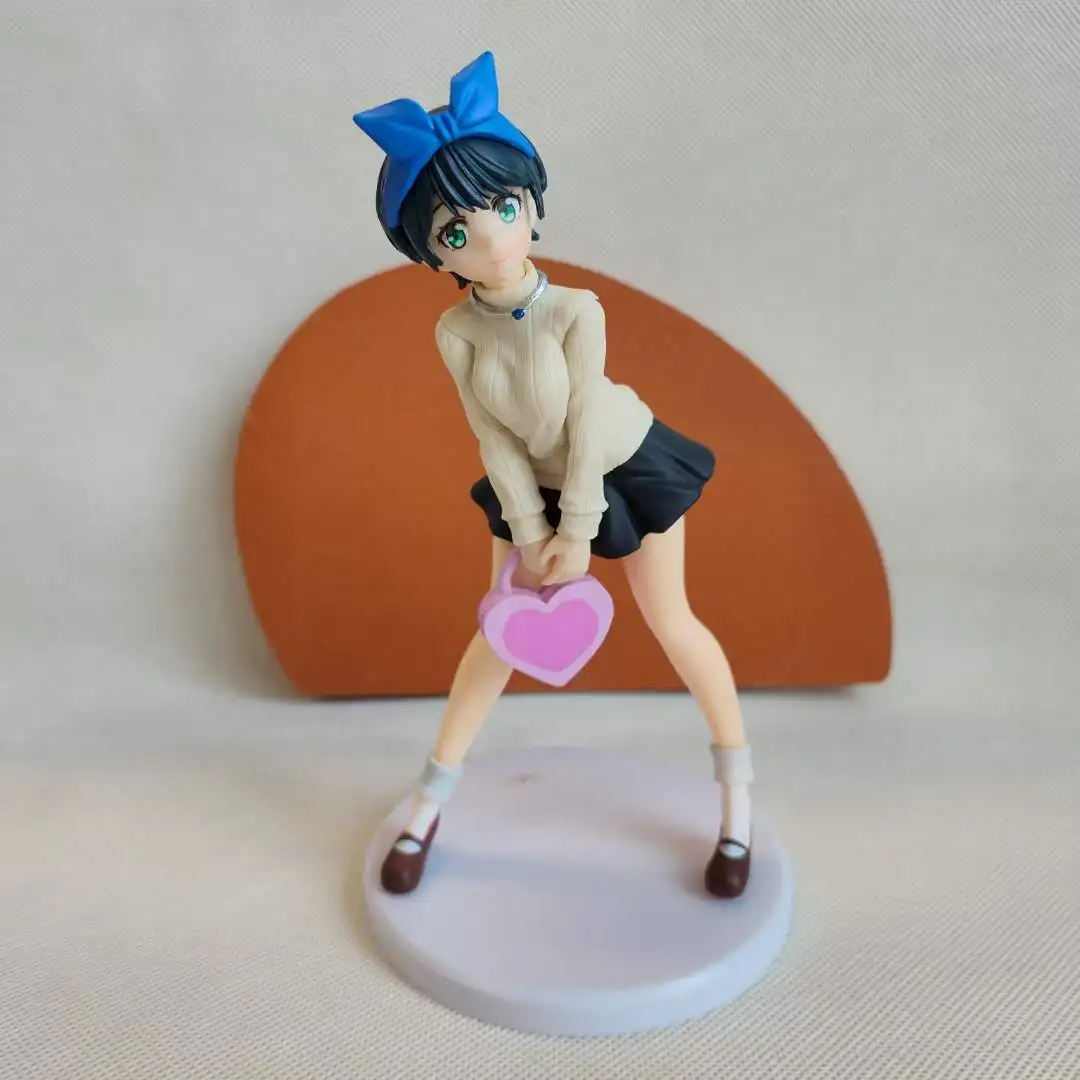 4pcs/lot Rent A Girlfriend Mizuhara Chizuru Anime Figure Toys Ruka Sarashina/Sakurasawa Sumi Ichinose Action Model Doll - купить по