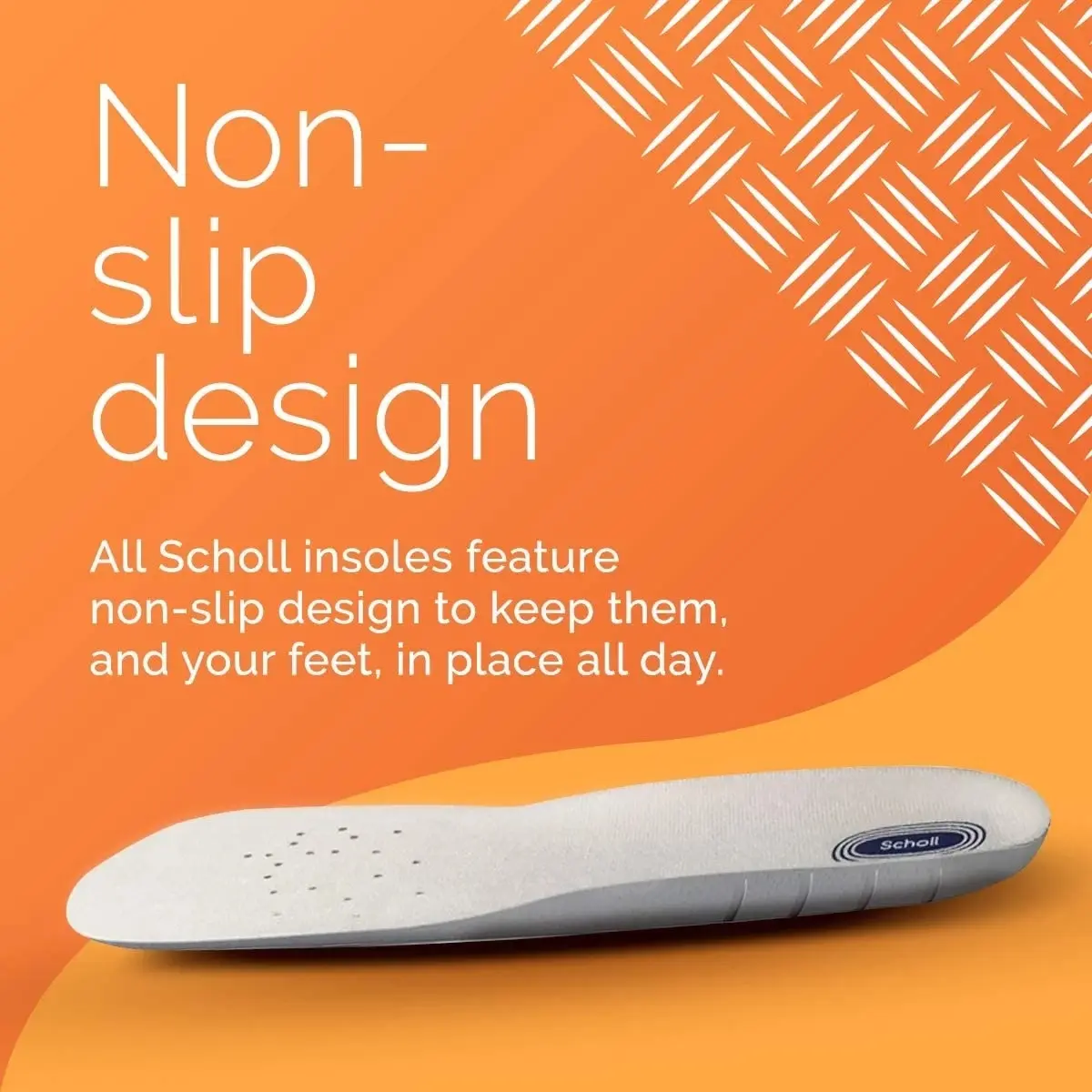 Scholl Gel Activ Work Insoles Men Orthopedic Feet Soles Pad For Non-Leather Casual Flat Shoes Sneaker Boots Comfort non-Slip DAY