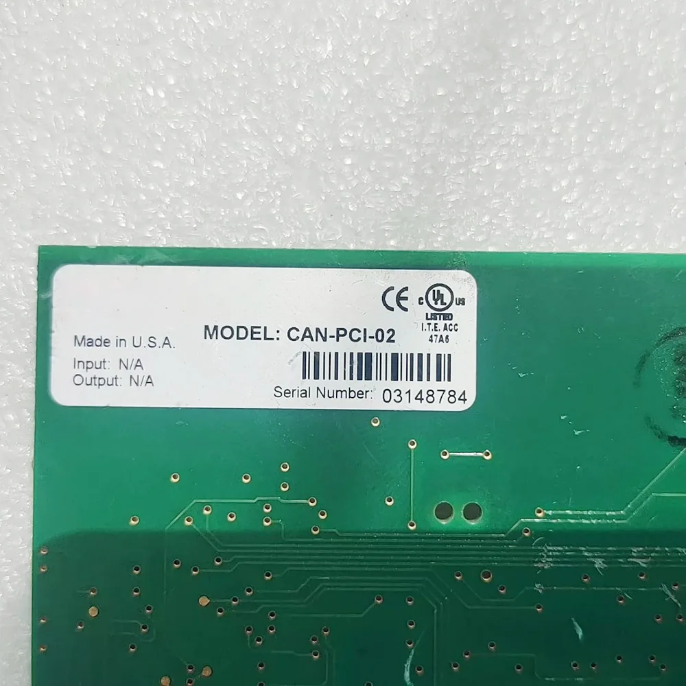 Для Copley controls CAN PCI 02 Двухпортовая CAN-карта связи 07 01156RE Карта видеозахвата