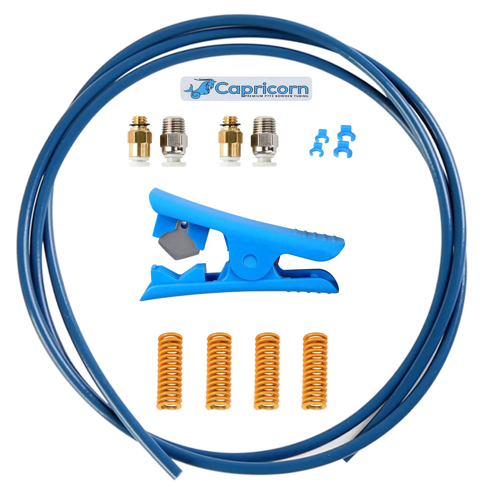 CREALITY 3D официальный Capricorn ПТФЭ трубка 1 м/1 2 м/2 м постоянный внутренний диаметр