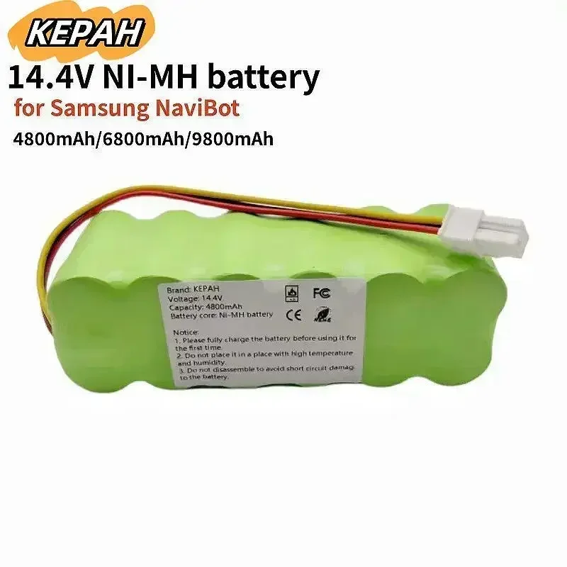 Аккумулятор KEPAH 14 4 В Ni-MH 8 Ач/9 Ач Samsung SR8895 SR8840 SR8845 SR8855 VCA-RBT20