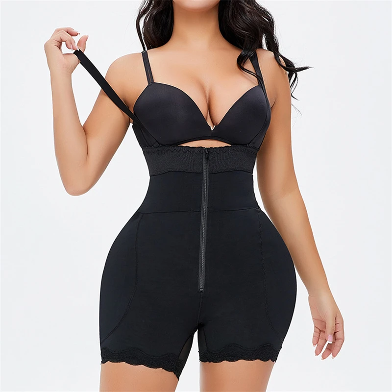 

Butt Lifter Shapewear Full Body Shaper Underwear Fake Buttocks Lingerie Hip Pads Enhancer Shapwear Brief Straps Slimmer Waist