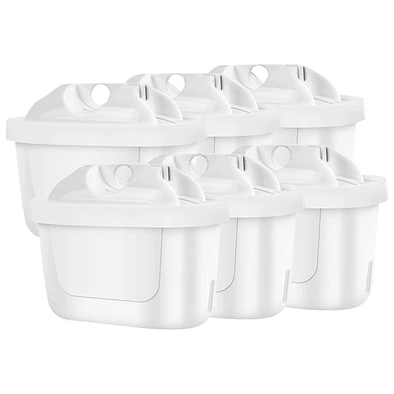 

Water Filter Cartridge for Brita Maxtra+, Brita Style, Brita Fun, Mavea Elemaris XL, Merella Cool, Anna Duomax (6Pcs)
